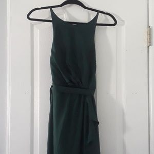 Emerald green bridesmaid dress